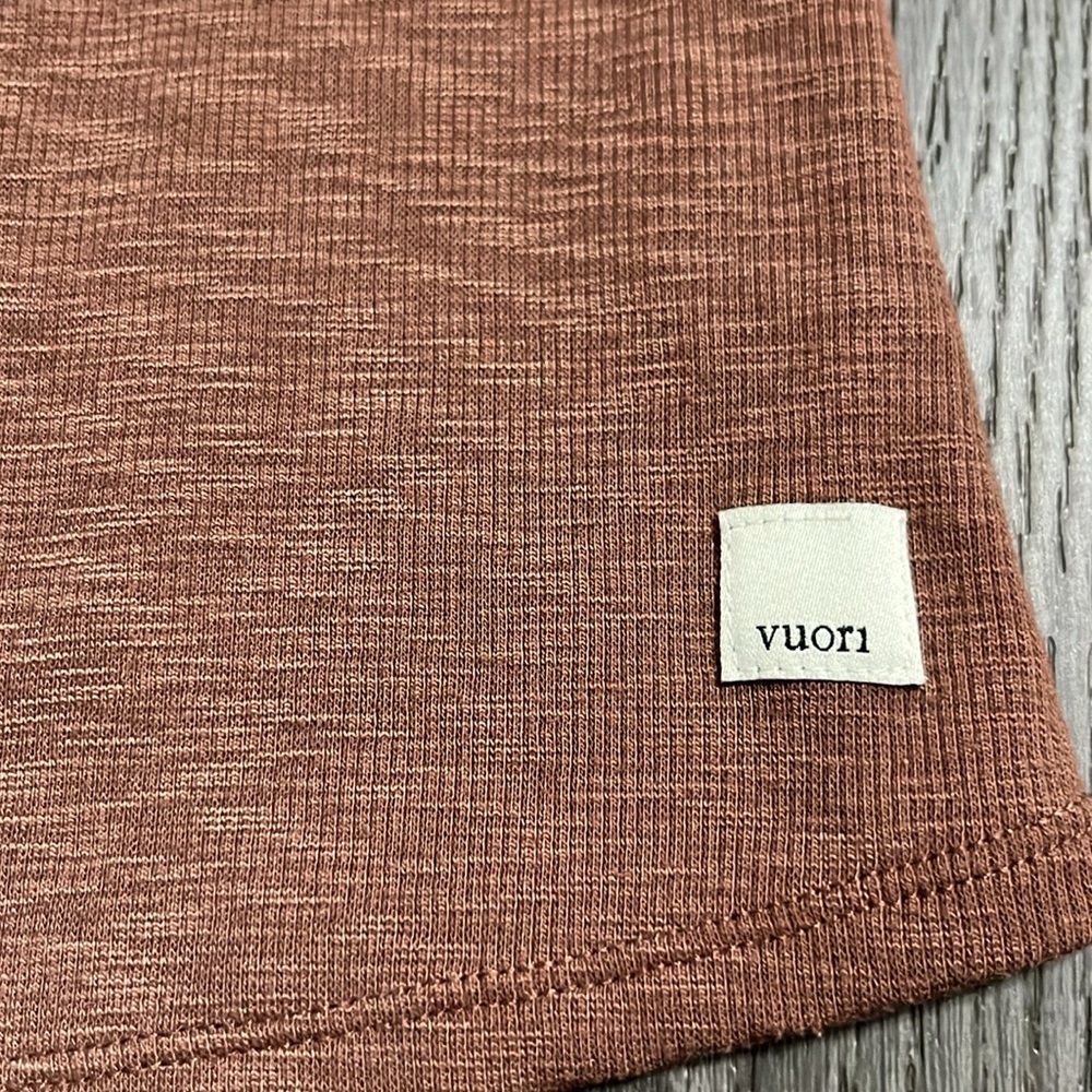 Women’s Vuori Sunrise High Neck Tank Terracotta Size XS - Picture 3 of 5